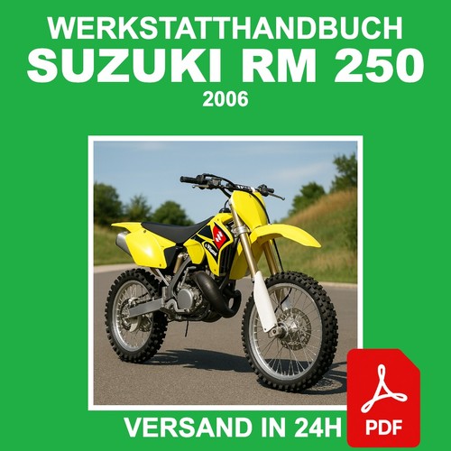 Werkstatthandbuch suzuki - suzuki, rm