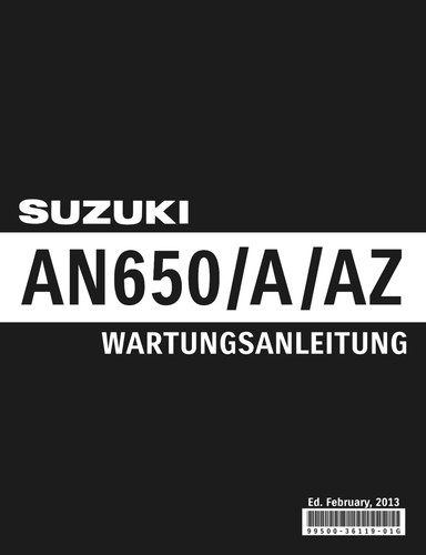 Suzuki an650 burgman - an650,