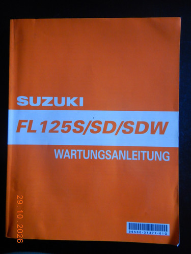 Wartungsanleitung suzuki fl125 - suzuki,