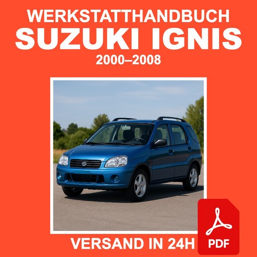 Werkstatthandbuch suzuki ignis - suzuki,